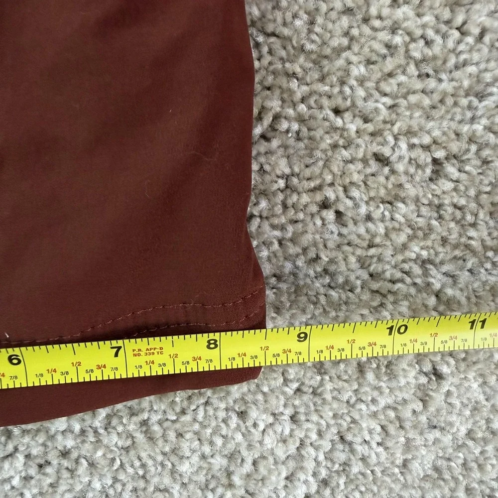 Eddie Bauer First Ascent Snow Pants Mens 38x32 Brown Softshell Fleece Lined